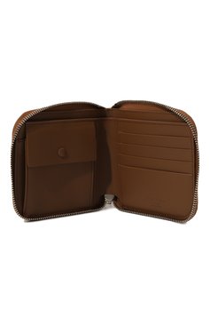 Женские кожаное портмоне ACNE STUDIOS коричневого цвета, арт. FN UX SLGS000115640 | Фото 3 (Материал: Натуральная кожа)