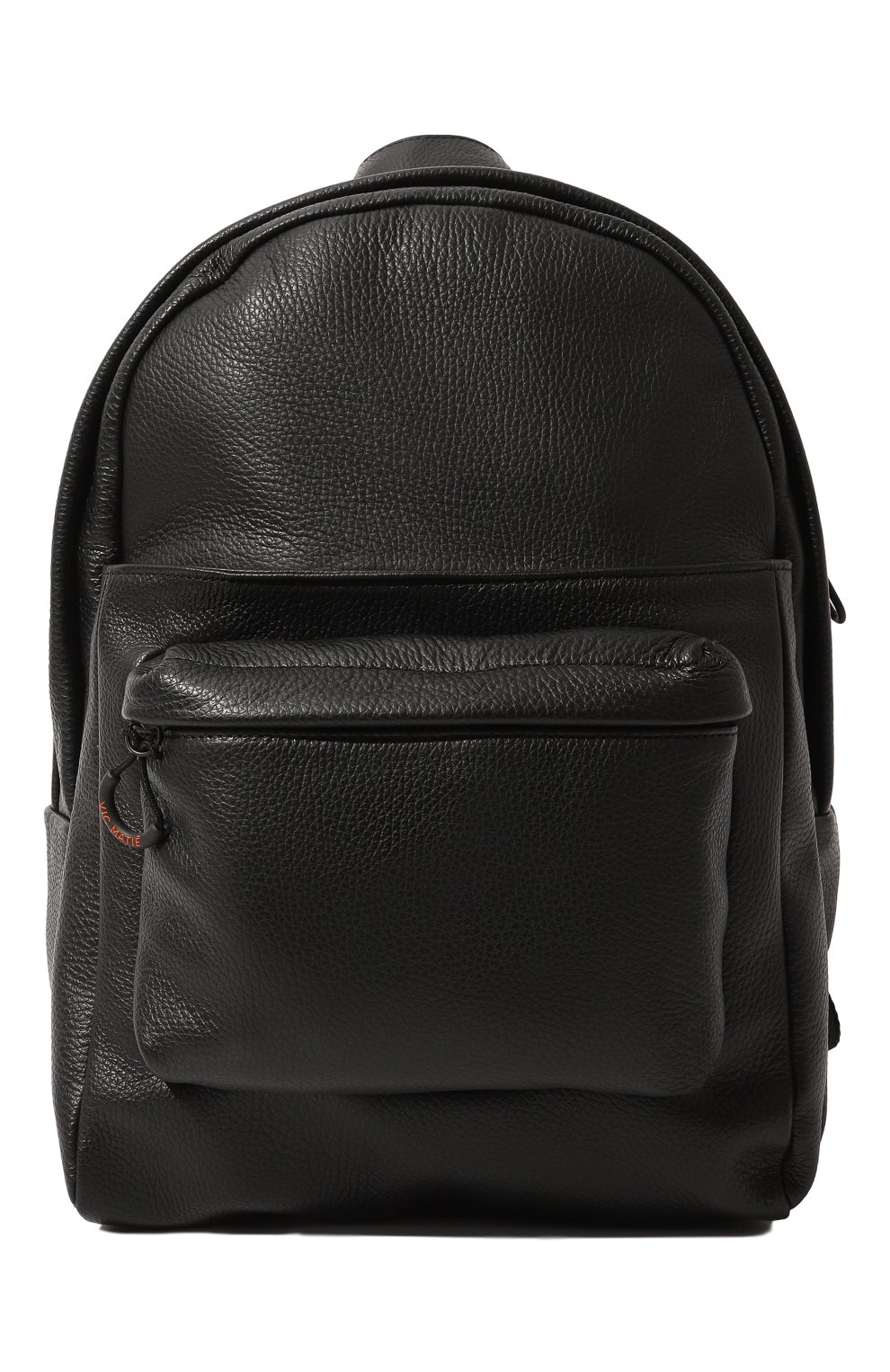 Мужской кожаный рюкзак VIC MATIE черного цвета, арт. 1A0158TC999C6HB001 | Фото 1 (Материал: Натуральная кожа; Стили: Кэжуэл; Размер: large)