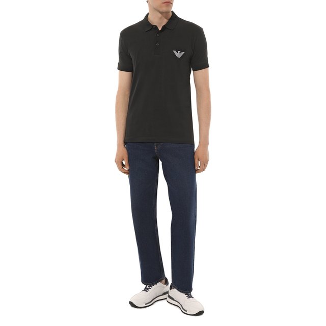 фото Хлопковое поло emporio armani