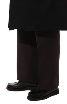 Мужские кожаные пенни-лоферы noah BALLY черного цвета, арт. 600059/25975 | Фото 3 (Материал внутренний: Натуральная кожа; Материал сплава: Проставлено; Нос: Не проставлено; Стили: Кэжуэл)