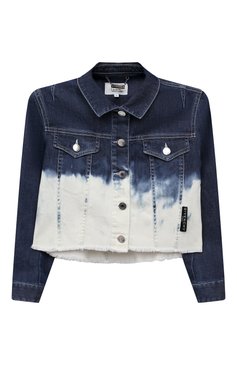 Детская джинсовая куртка GIVENCHY голубого цвета, арт. H16074 | Фото 1 (Рукава: Длинные; Кросс-КТ: Деним, Лето; Региональные ограничения белый список (Axapta Mercury): RU; Материал внешний: Хлопок; Материал подклада: Хлопок; Ростовка одежда: 10 - 11 лет | 140 - 146см, 12 лет | 152 см, 8 лет | 128 см)