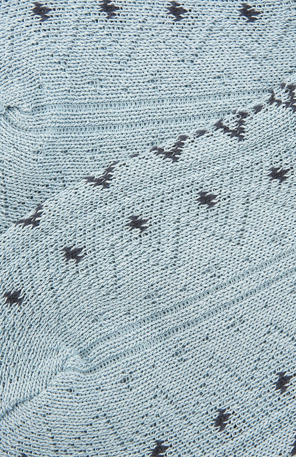 Женские носки ANTIPAST голубого цвета, арт. AS-192S | Фото 2 (Материал внешний: Синтетический материал, Растительное волокно)