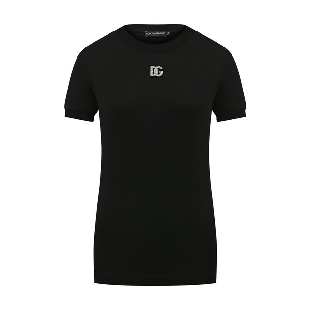 Хлопковая футболка Dolce & Gabbana F8N08Z/G7B3U