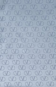 Женская шаль из смеси шелка и шерсти VALENTINO голубого цвета, арт. TW2ED007/AJB | Фото 3 (Материал: Текстиль, Шерсть, Шелк; Региональные ограничения белый список (Axapta Mercury): RU)