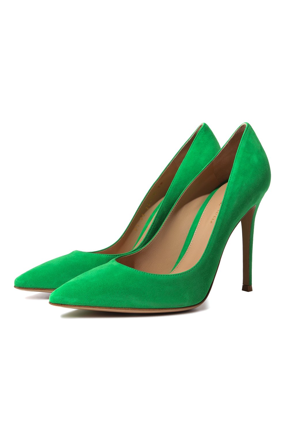 Замшевые туфли Gianvito 105 Gianvito Rossi G28470.15RIC.CAMGREE