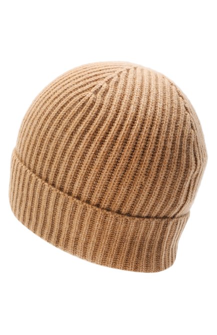Женская кашемировая шапка CELINE бежевого цвета, арт. 2A15F152I | Фото 2 (Материал: Шерсть, Кашемир, Текстиль; Региональные ограничения белый список (Axapta Mercury): RU)