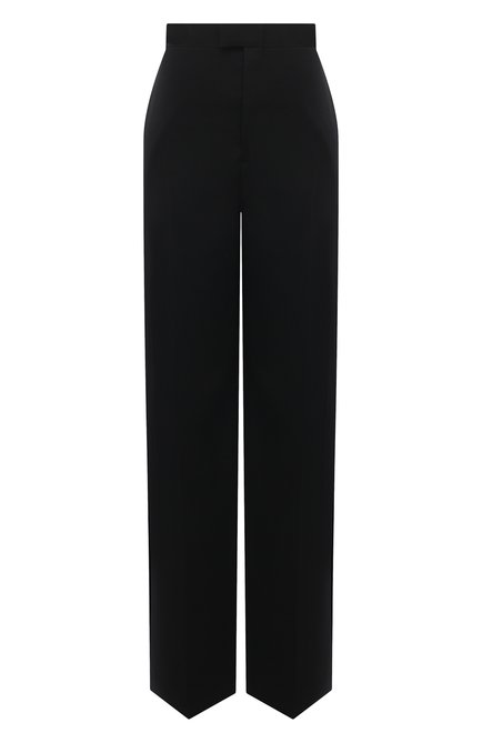 Женские шерстяные брюки BOTTEGA VENETA черного цвета по цене 128000 руб., арт. 653518/VKIS0 | Фото 1