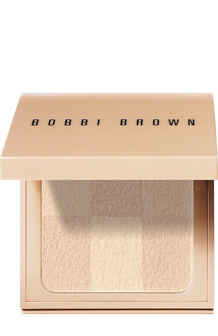 Компактная пудра nude finish illuminating powder bare BOBBI BROWN бесцветного цвета, арт. EELP-02 | Фото 1 (Статус проверки: Проверена категория)
