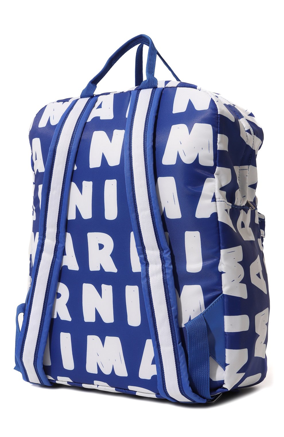 Детская рюкзак MARNI синего цвета, арт. M00633/M00N0 | Фото 2 (Материал: Текстиль)