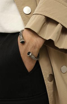 Мужской браслет возрождение империи GL JEWELRY серебряного цвета, арт. M430002-S97-414 | Фото 2 (Материал: Серебро)