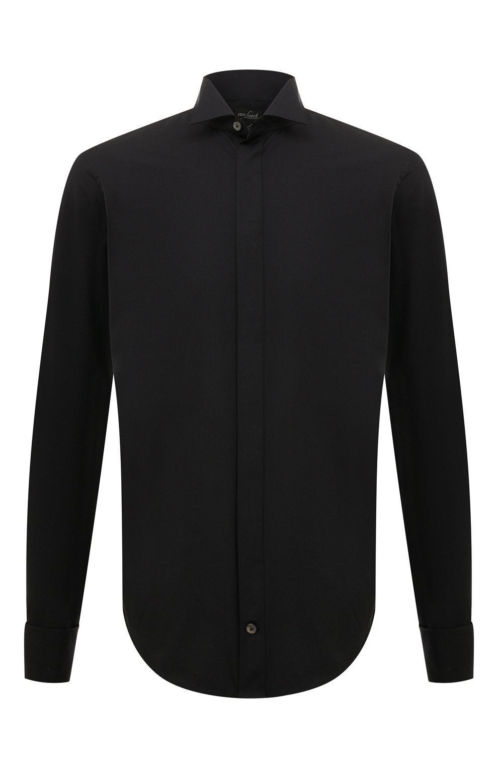 Мужская черная хлопковая сорочка VAN LAACK купить в интернет-магазине ...
