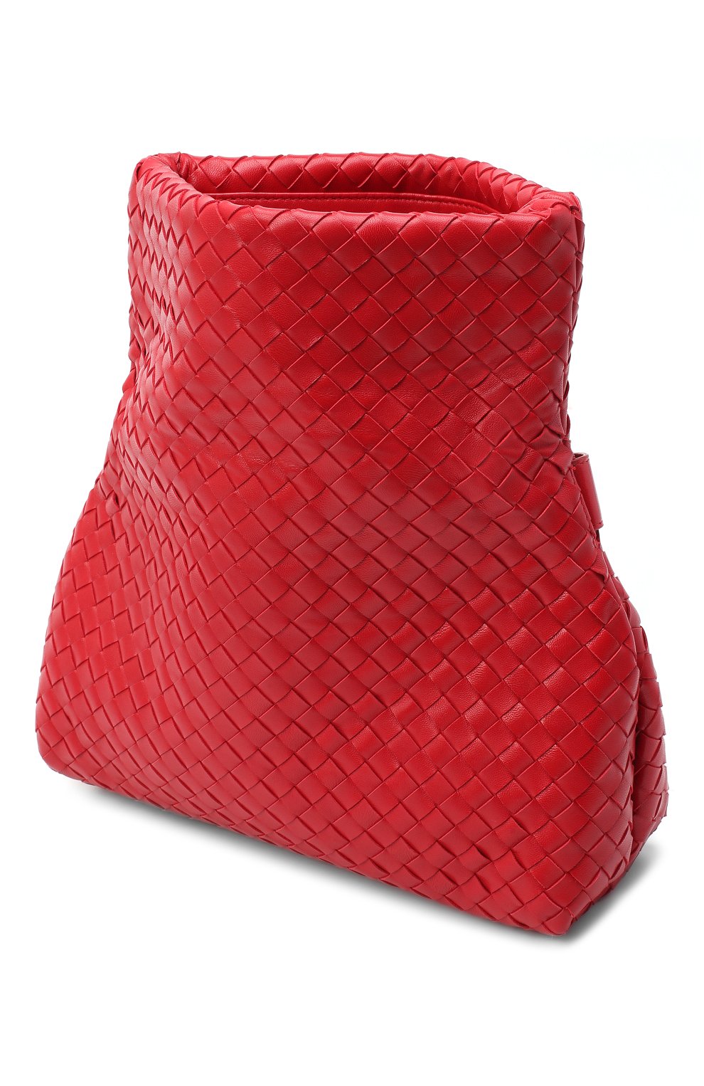 Женская сумка bv fold small BOTTEGA VENETA красного цвета, арт. 642637/V08Z1 | Фото 4 (Сумки-технические: Сумки через плечо; Материал: Натуральная кожа; Региональные ограничения белый список (Axapta Mercury): RU; Материал сплава: Проставлено; Ремень/цепочка: На ремешке; Драгоценные камни: Проставлено; Размер: small)