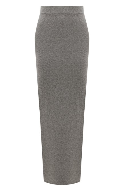 Женская шерстяная юбка LANEUS серого цвета по цене 59200 руб., арт. GND1435 | Фото 1