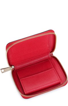 Женские кожаный кошелек babylon FURLA красного цвета, арт. PR84/B30 | Фото 3 (Материал: Натуральная кожа; Статус проверки: Проверено, Проверена категория)