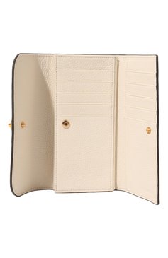 Женские кожаный кошелек COCCINELLE белого цвета, арт. E2 MQF 11 46 01 | Фото 3 (Материал: Натуральная кожа; Материал сплава: Проставлено; Нос: Не проставлено)