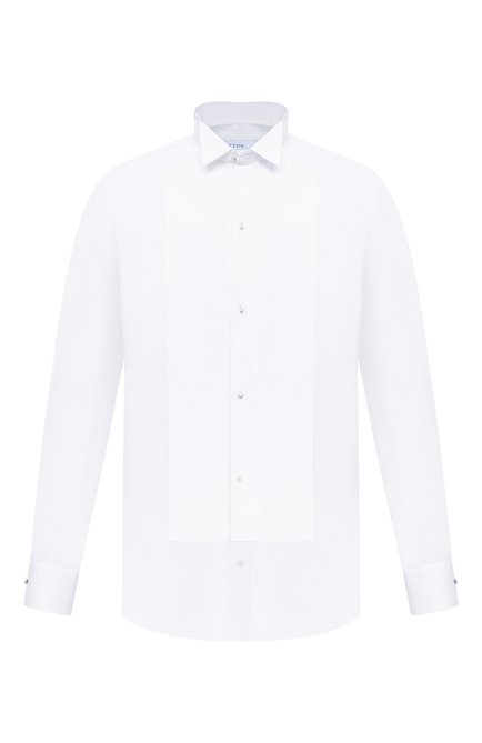 Мужская хлопковая сорочка ETON белого цвета по цене 21550 руб., арт. 6363 33316 | Фото 1