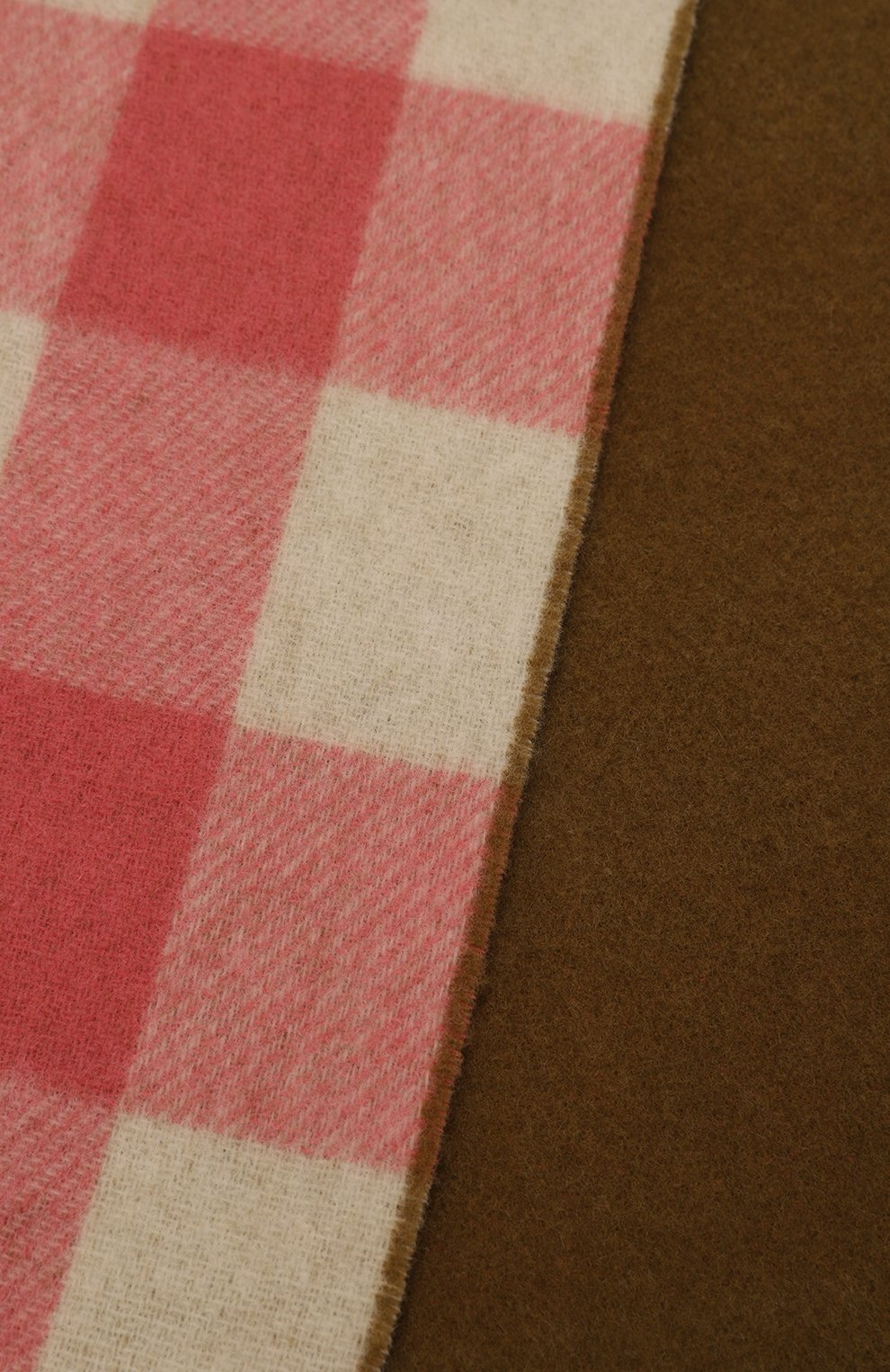 Детский шерстяной шарф WOOLRICH розового цвета, арт. CFWKAC0159FRUT3555 | Фото 2 (Материал: Текстиль, Шерсть; Материал сплава: Проставлено; Нос: Не проставлено)
