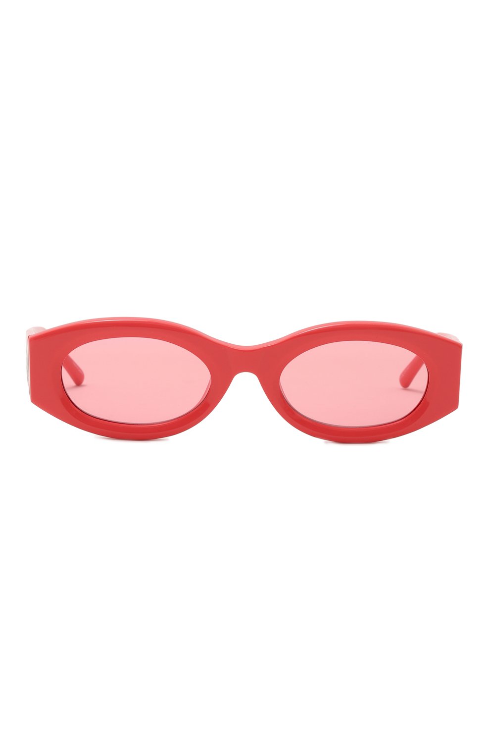 Женские солнцезащитные очки THE ATTICO розового цвета, арт. ATTIC038C4SUN | Фото 3 (Региональные ограничения белый список (Axapta Mercury): Не проставлено; Нос: Не проставлено; Материал: Пластик; Тип очков: С/з; Оптика Гендер: оптика-женское; Очки форма: Овальные)