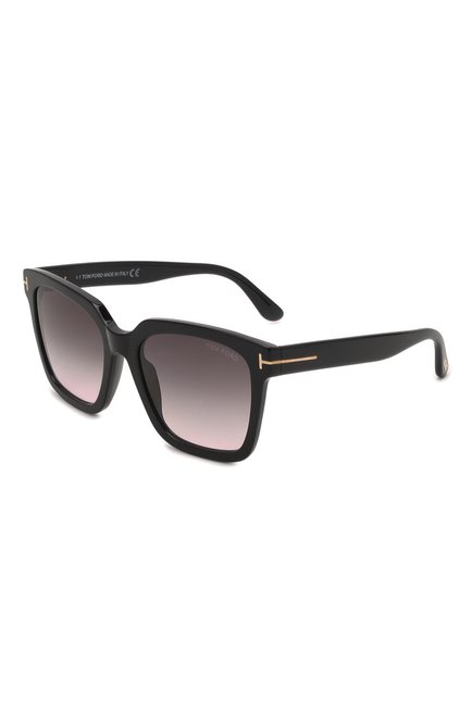 Женские солнцезащитные очки TOM FORD черного цвета, арт. TF952 01B | Фото 1 (Тип очков: С/з; Оптика Гендер: оптика-женское; Очки форма: Квадратные)