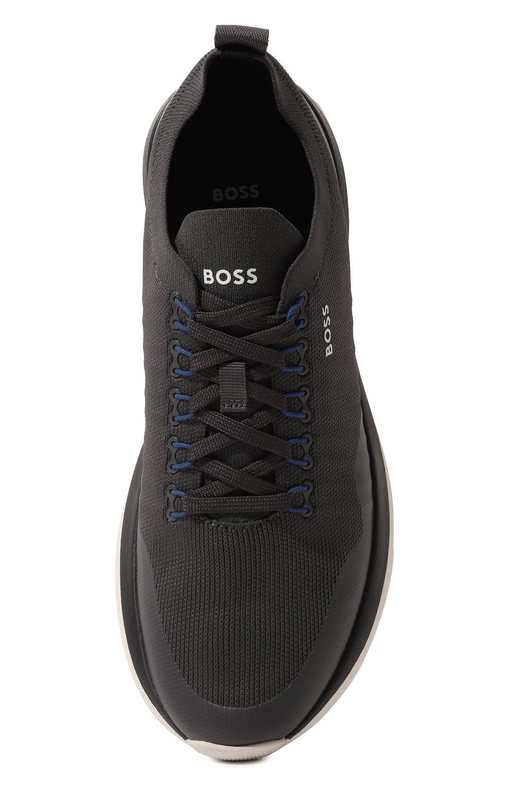 Текстильные кроссовки BOSS  50480567 Фото 6