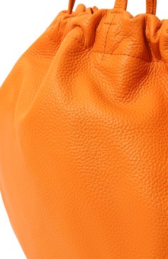 Женский сумка oslo BY FAR оранжевого цвета, арт. 23CR0SLT0RFLTLAR | Фото 3 (Сумки-технические: Сумки-шопперы; Материал: Натуральная кожа; Материал сплава: Проставлено; Драгоценные камни: Проставлено; Размер: large)