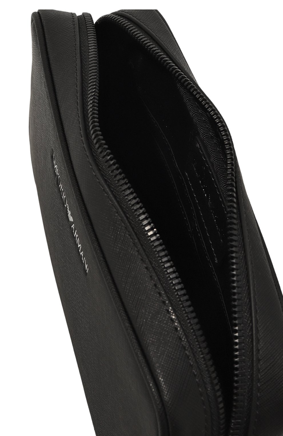 Текстильная борсетка Emporio Armani Y4R356/Y020V, цвет чёрный, размер NS Y4R356/Y020V - фото 4