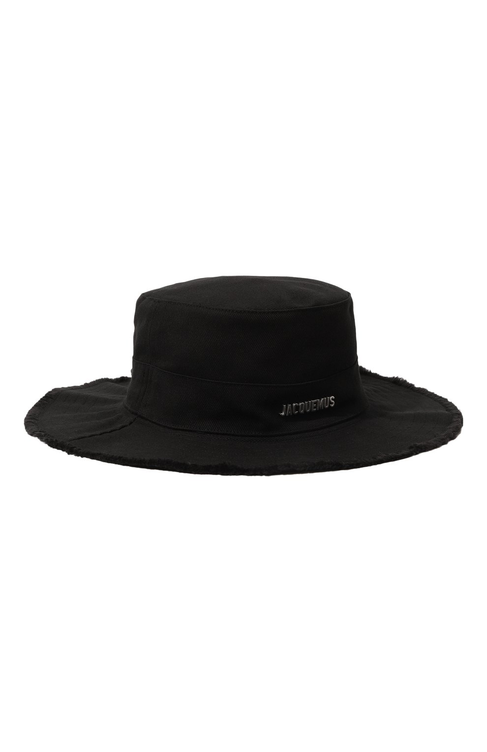Мужская черная хлопковая панама JACQUEMUS купить в интернет-магазине ...
