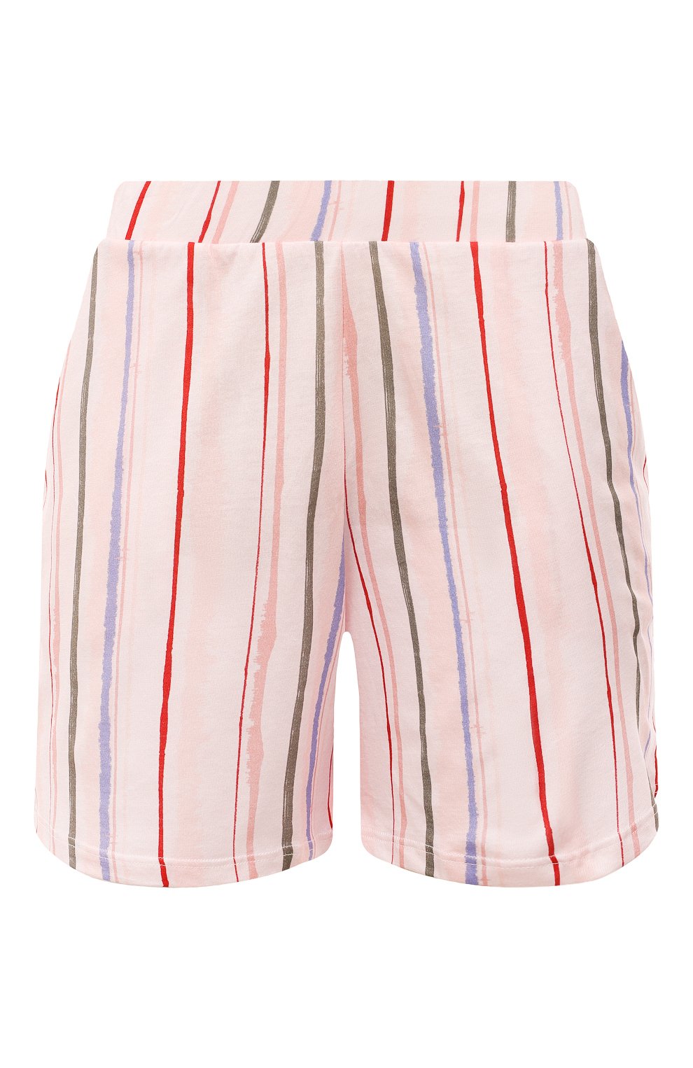 Женские шорты HANRO разноцветного цвета, арт. 077486. | Фото 1 (Материал внешний: Синтетический материал, Хлопок; Женское Кросс-КТ: Домашние шорты)