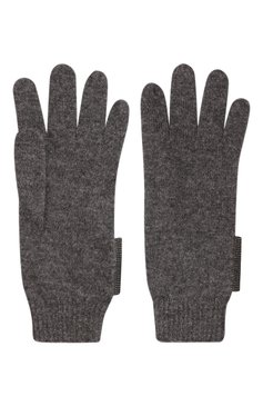 Детские кашемировые перчатки BRUNELLO CUCINELLI темно-серого цвета, арт. B12M14589A | Фото 2 (Материал: Текстиль, Кашемир, Шерсть; Материал сплава: Проставлено; Нос: Не проставлено)