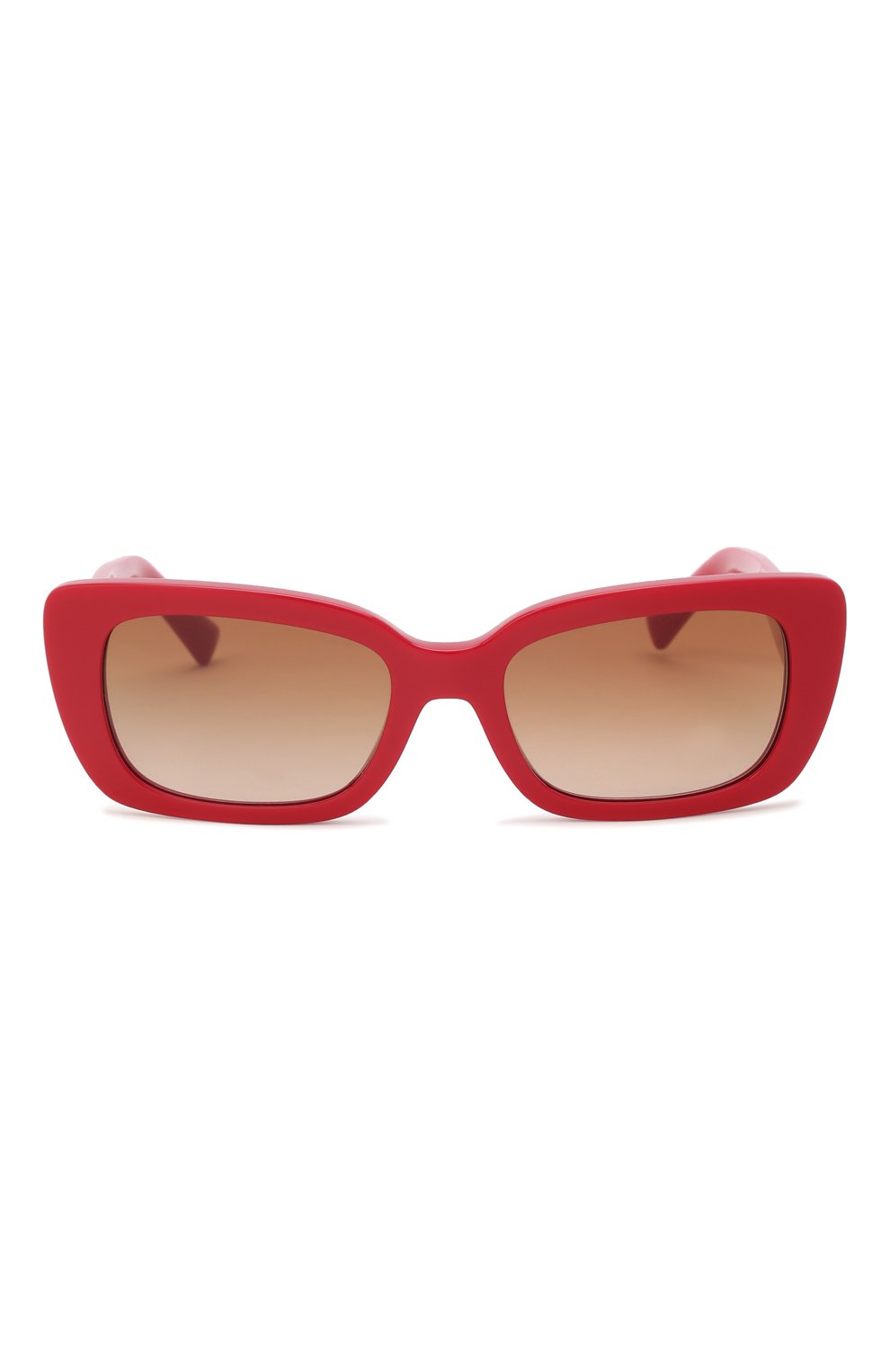 Женские солнцезащитные очки VALENTINO красного цвета, арт. 4096-511013 | Фото 3 (Региональные ограничения белый список (Axapta Mercury): RU; Тип очков: С/з; Оптика Гендер: оптика-женское; Очки форма: Прямоугольные)