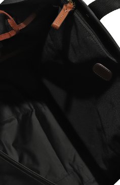 Мужская текстильная дорожная сумка BRIC`S черного цвета, арт. BXG40203.101 | Фото 5 (Материал сплава: Проставлено; Ремень/цепочка: На ремешке; Материал: Текстиль; Драгоценные камни: Проставлено; Размер: large)