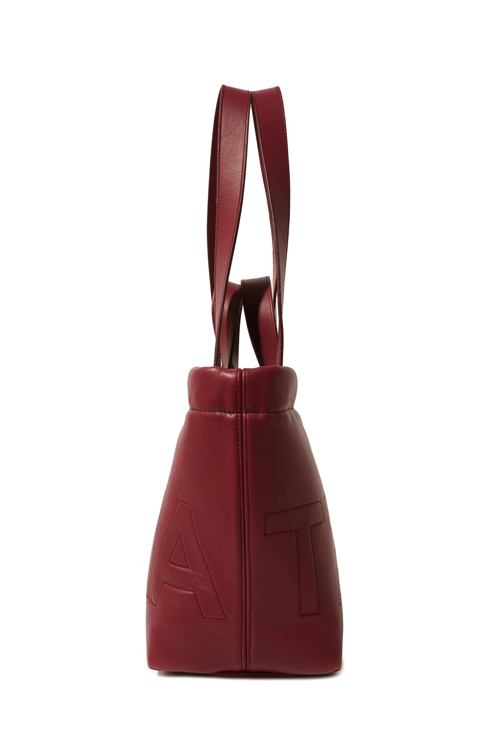 Женская дорожная сумка gena large VIC MATIE бордового цвета, арт. 1B0180T_999B120450 | Фото 4 (Материал: Натуральная кожа; Размер: large)