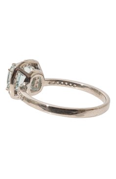 Женское кольцо с голубым топазом SECRETS JEWELRY голубого цвета, арт. КГТКС0111 | Фото 3 (Материал: Серебро)