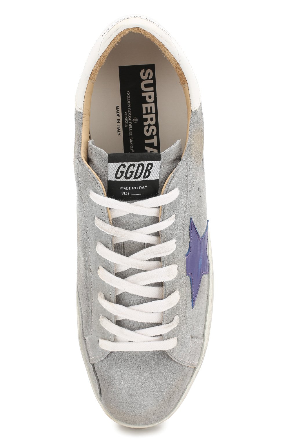 Golden goose grey sales suede superstar