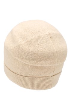 Женская шапка magdalena CANOE кремвого цвета, арт. 4807402 | Фото 2 (Материал: Текстиль, Шерсть; Статус проверки: Проверена категория)