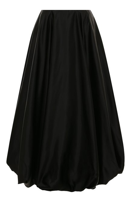 Женская юбка из вискозы и шелка PERVERT черного цвета по цене 60000 руб., арт. PE22/SK202/60-04 | Фото 1