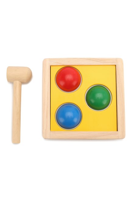Детского игрушка забивалка молоток PLAN TOYS разноцветного цвета, арт. 9424 | Фото 2