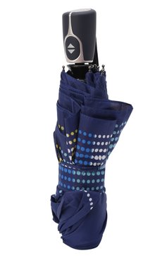 Женский складной зонт DOPPLER синего цвета, арт. 7441465A01 | Фото 4 (Материал: Текстиль, Синтетический материал)