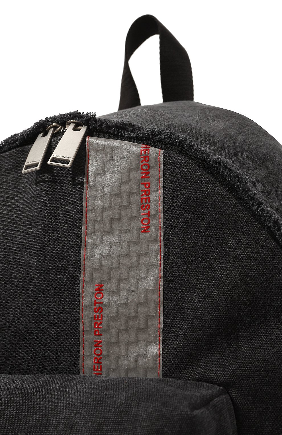 Женский рюкзак HERON PRESTON черного цвета, арт. HWNB011F22FAB0011000 | Фото 3 (Размер: medium; Материал: Текстиль; Стили: Кэжуэл)