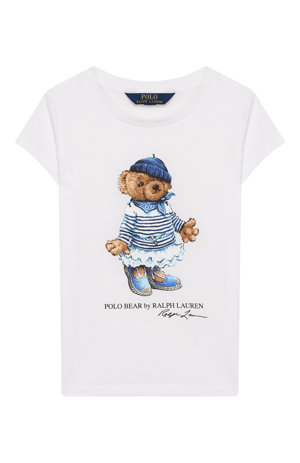 Футболка polo ralph lauren с медведем детская