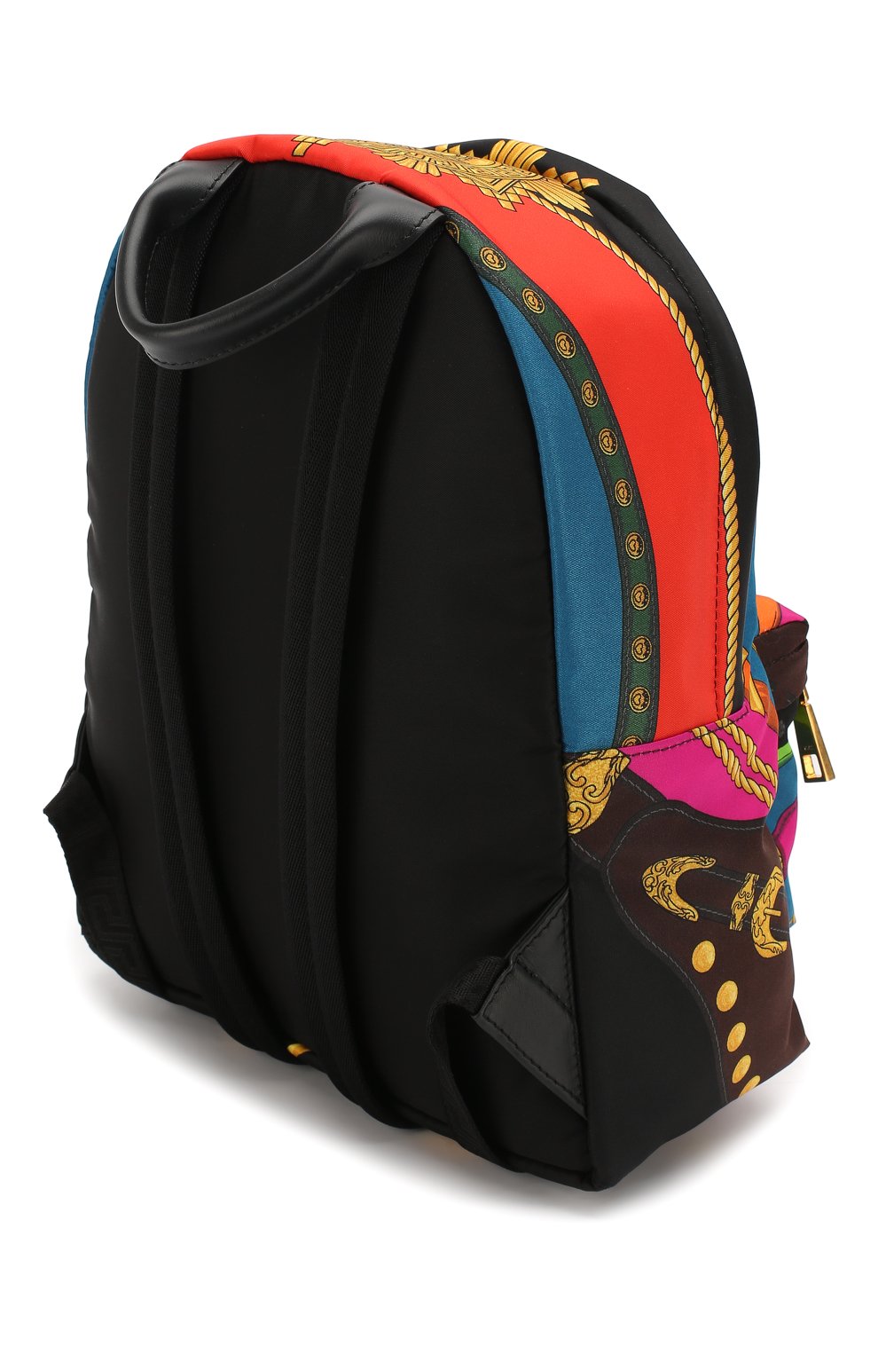 Женский рюкзак voyage barocco VERSACE разноцветного цвета, арт. DBFF360/D2NSC | Фото 3 (Размер: medium; Материал: Текстиль)