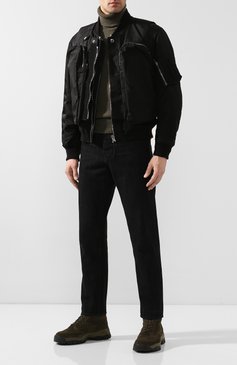 Мужские замшевые ботинки TOD’S хаки цвета, арт. XXM81B0CD01RE0 | Фото 2 (Материал утеплителя: Натуральный мех; Мужское Кросс-КТ: Ботинки-обувь, зимние ботинки; Подошва: Массивная; Материал внешний: Замша; Длина стельки: 29, 29,4, 29,8, 26,9, 27,4, 27,8, 28,2, 28,6)