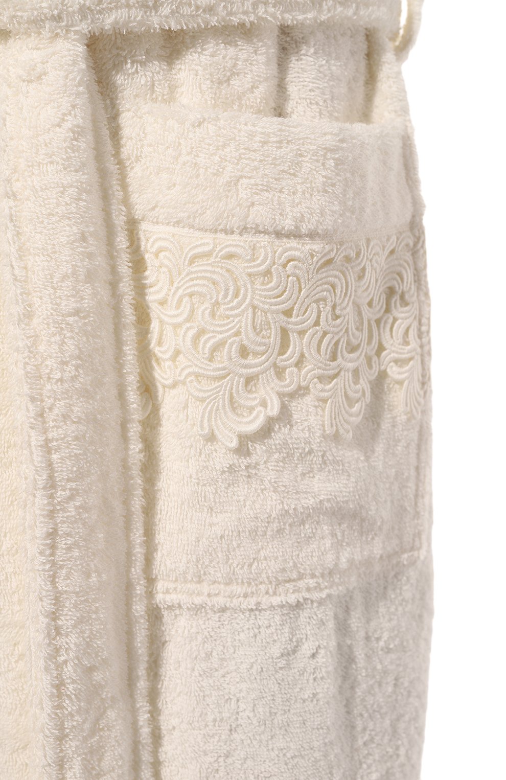 Мужской халат FRETTE кремвого цвета, арт. FS6667 22D581 0000 | Фото 5 (Рукава: Длинные; Re-sync: On; Кросс-КТ: домашняя одежда; Региональные ограничения белый список (Axapta Mercury): Не проставлено; Материал сплава: Проставлено; Нос: Не проставлено; Материал внешний: Хлопок; Длина (верхняя одежда): Длинные; Драгоценные камни: Проставлено)