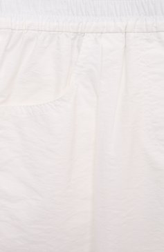 Детские хлопковые брюки BRUNELLO CUCINELLI кремвого цвета, арт. B0F79P058B | Фото 3 (Случай: Повседневный; Материал внешний: Хлопок)