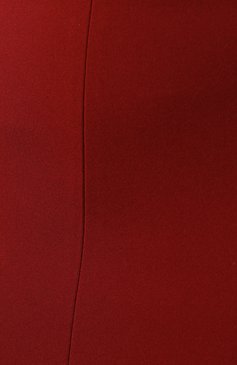 Женская юбка VICTORIA BECKHAM бордового цвета, арт. SK MID 31106G | Фото 5 (Материал внешний: Синтетический материал; Женское Кросс-КТ: Юбка-одеж да; Длина Ж (юбки, платья, шорты): Миди; Материал подклада: Синтетический материал)