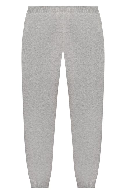 Детские кашемировые джоггеры GIORGETTI CASHMERE светло-серого цвета, арт. MB1683/8A-14A | Фото 2 (Материал внешний: Шерсть, Кашемир; Девочки Кросс-КТ: Брюки-одежда, Джоггеры-одежда; Ростовка одежда: 10 - 11 лет | 140 - 146см, 12 лет | 152 см, 13 - 15 лет | 158 см, 8 лет | 128 см)