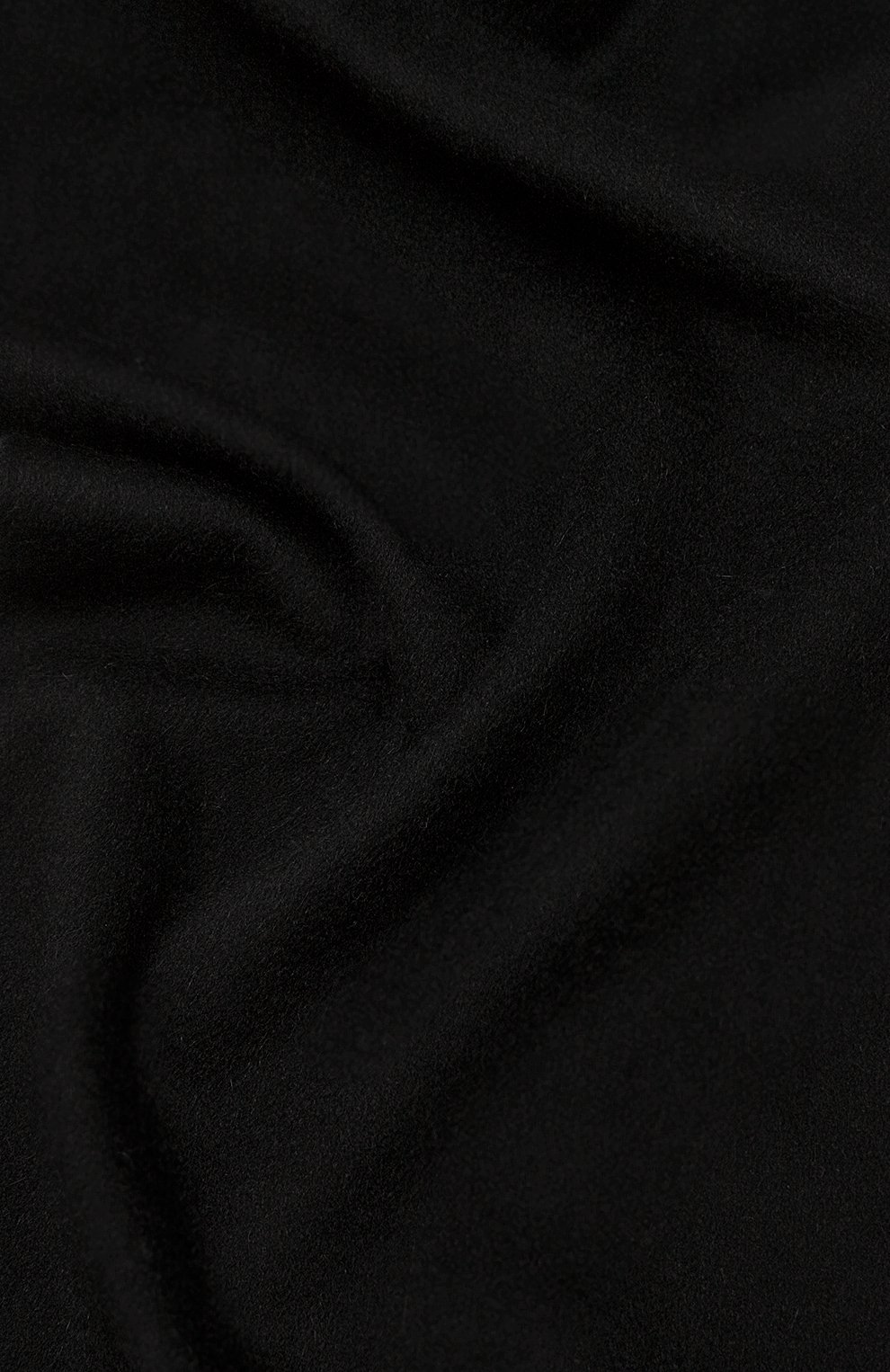 Женский кашемировый шарф COLOMBO черного цвета, арт. S4/5418-DNU | Фото 4 (Материал: Текстиль, Кашемир, Шерсть; Материал сплава: Проставлено; Нос: Не проставлено)