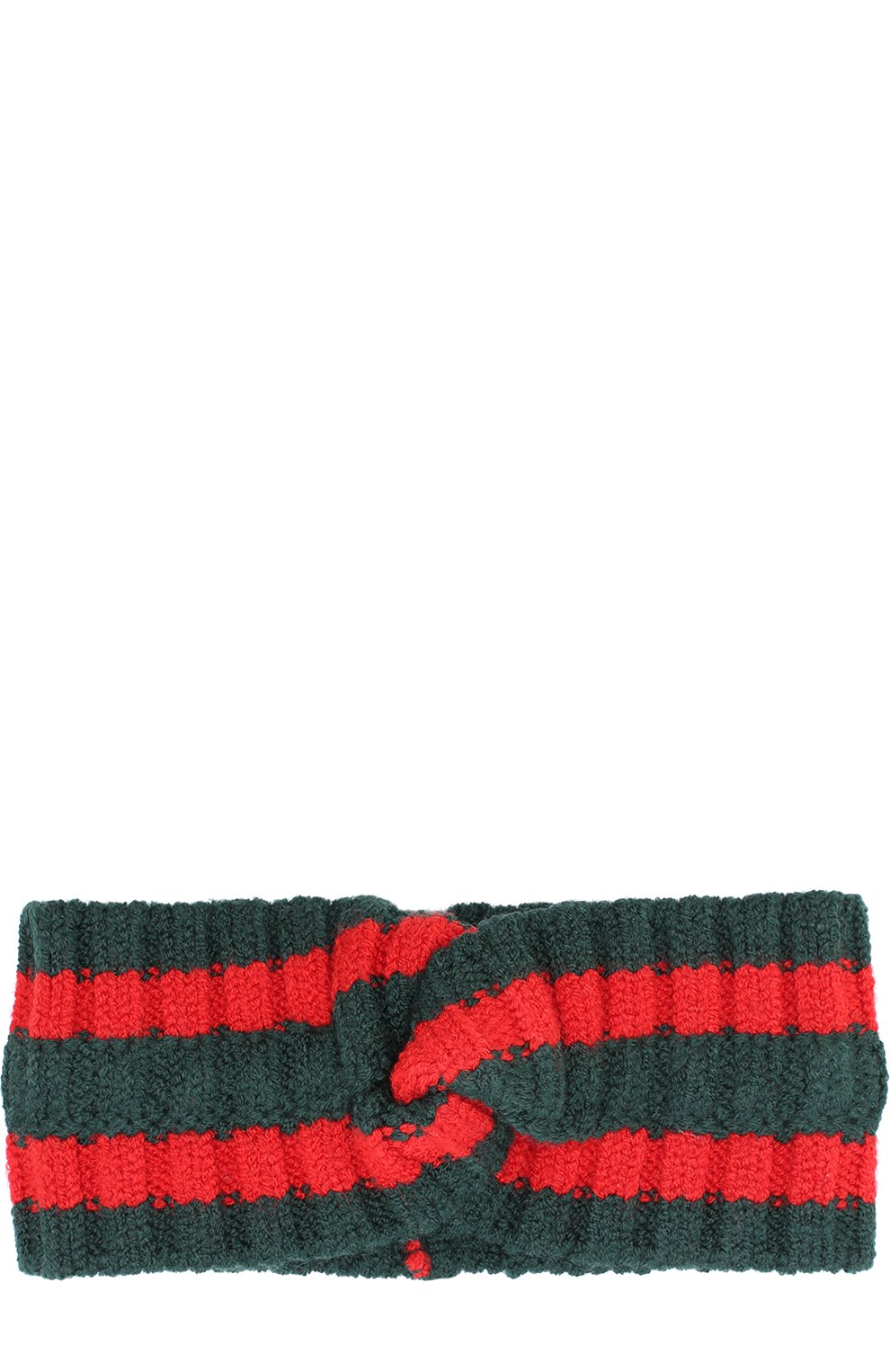 Детская вязаная повязка на голову GUCCI разноцветного цвета, арт. 459418/4K675 | Фото 1 (Материал: Текстиль, Шерсть; Статус проверки: Проверена категория)