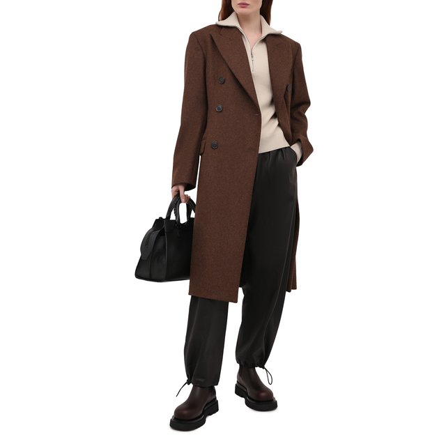 фото Кожаные ботинки bv lug bottega veneta