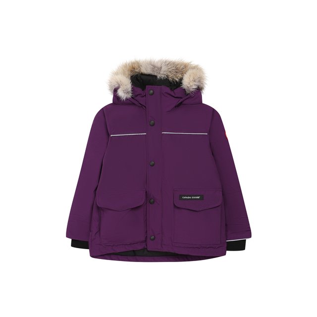 Пуховая парка Logan с меховой отделкой Canada Goose